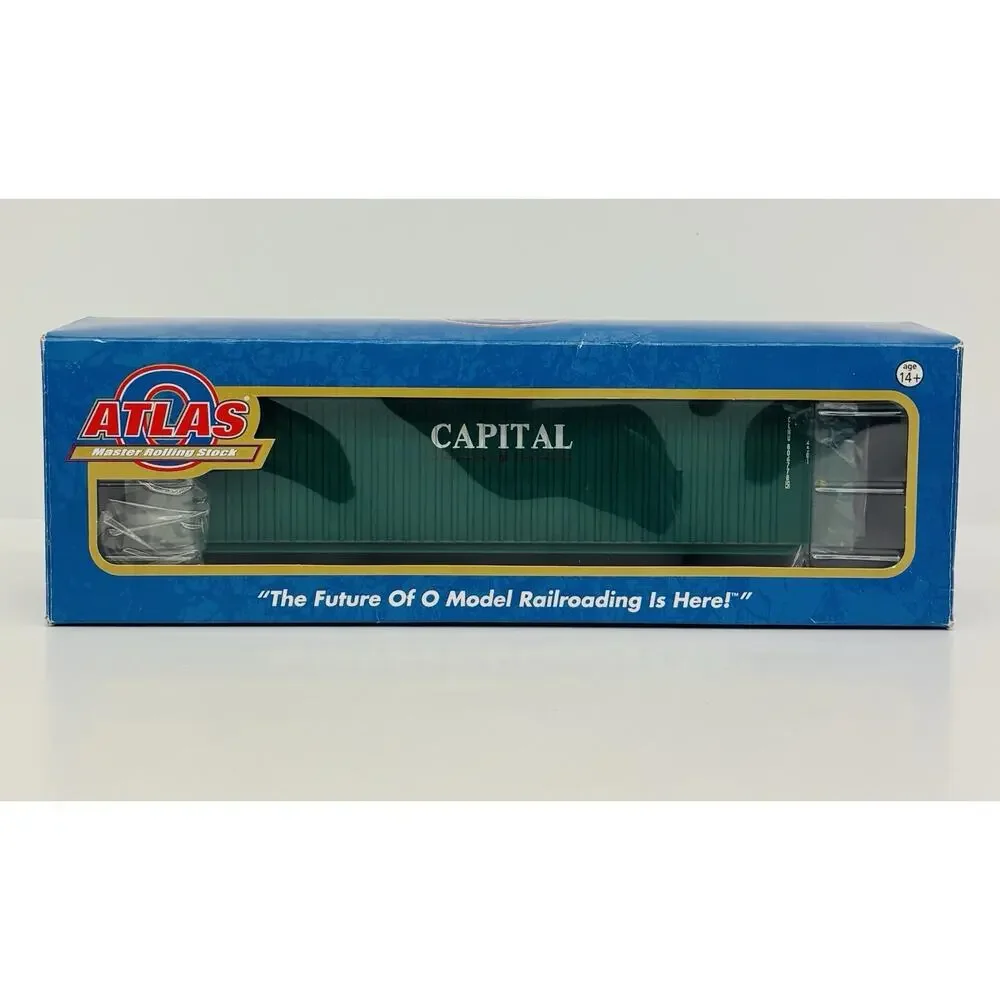 Atlas Master O Gauge Capital Lease 40' Container w/ Pins #806778 4013-1 New